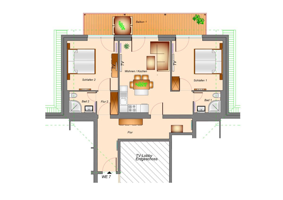 Wohnung 7 - Suite HEIMDALL